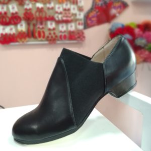 37-37 y medio arraigo piel negra 3 cm lacado