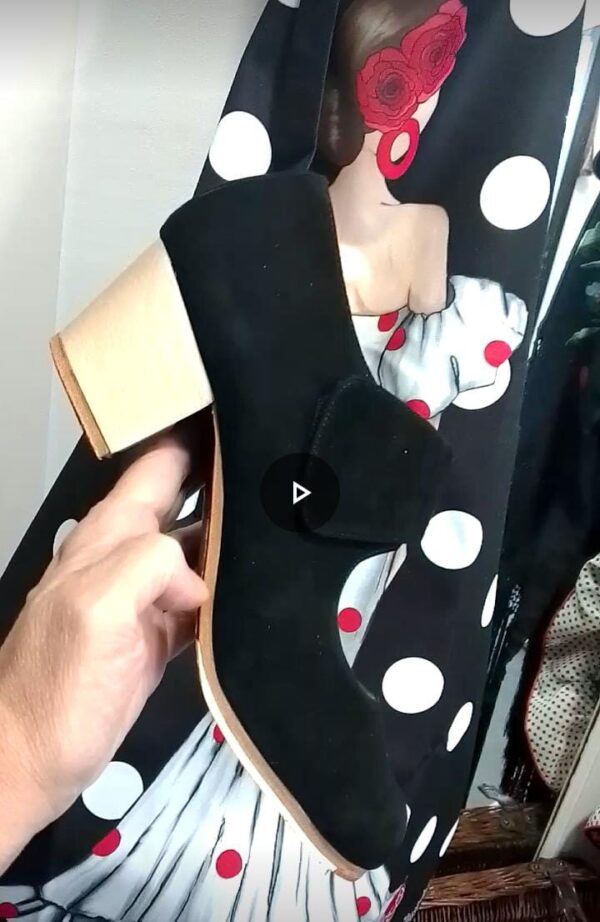 41 velcro ante negro cubano